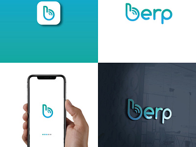 Berp app icon branding esolz esolzlogodesign icon identity typography ui ux vector