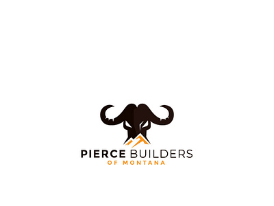 Pierce Builders Of Montana esolzlogodesign icon identity logo montana pierce builders