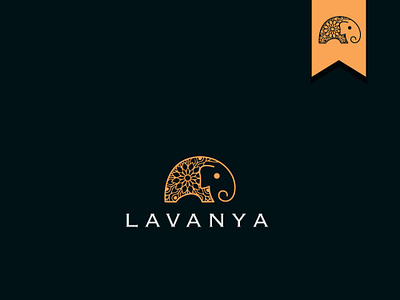 Lavanya branding design esolzlogodesign icon illustration lavanya logo logomark typography ui