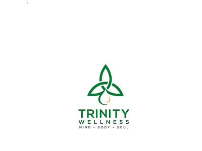 Trinity Wellness body branding design esolzlogodesign icon identity illustration logo mind soul trinity wellness