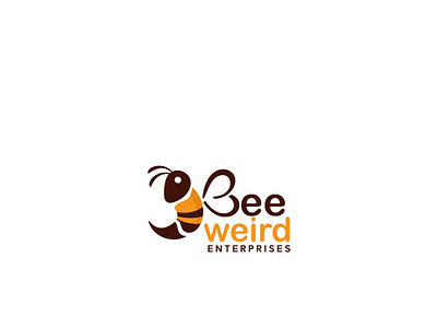 Bee Wierd Enterprises bee wierd enterprises branding design esolzlogodesign identity illustration logo logomark ui