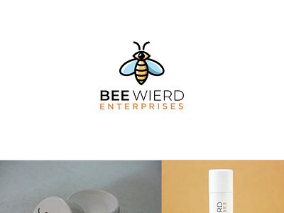 Bee Wierd Enterprises bee wierd enterprises branding design esolzlogodesign identity illustration logo logomark