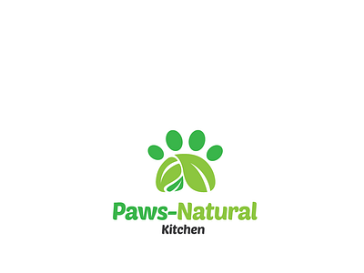 Paws Natural Kitchen branding design esolzlogodesign icon identity illustration kitchen logo logomark natural kitchen paws natural kitchen