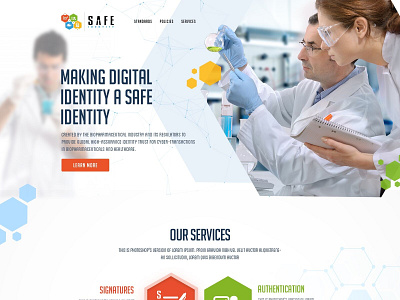 Safe Identity business corporate design design esolzwebdesign illustration safe identity ui web design websites