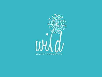 Wild Beauty Cosmatics branding design esolzlogodesign icon identity illustration logo logomark simple