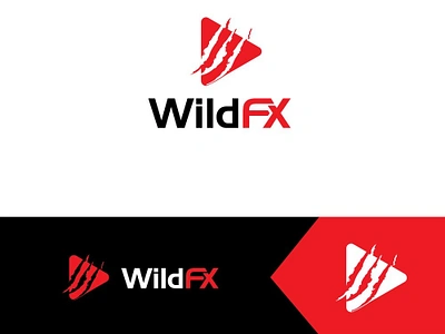 Wild Fx branding design esolzlogodesign identity illustration logo logomark simple wild fx