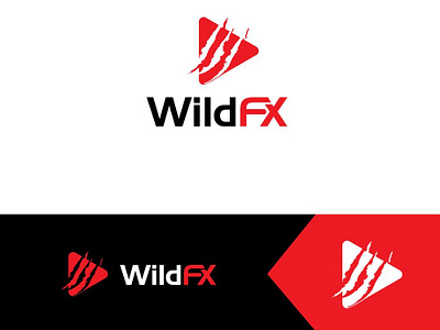 Wild Fx branding design esolzlogodesign identity illustration logo logomark simple wild fx