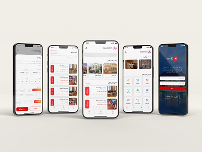 SYS Hotel Mobile Application book booking design flight hotel app hotel application hotel room mobile mobile appliation reserve hotel room tourism ui ux