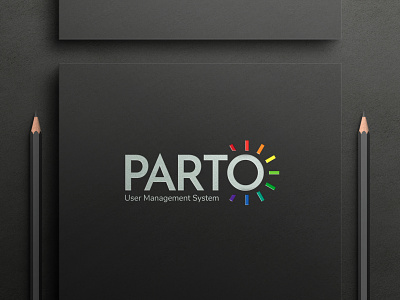 Parto User Management System branding design graphic graphic design illustration light logo logo design ray shine sun ui vector webdesign website