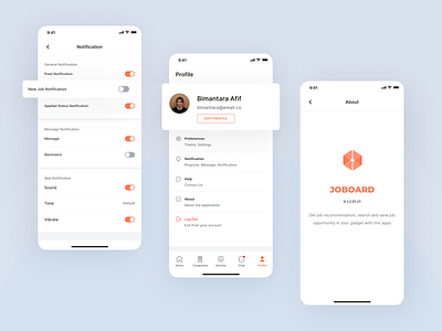 Joboard - Notification