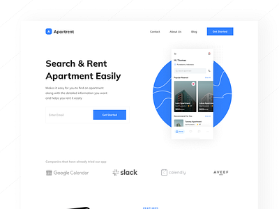 Normaland - Apartement Landing Page