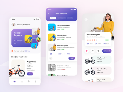 Bicycle Bike Rental Mobile App Exploration