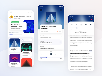 Audio Book Player App Exploration