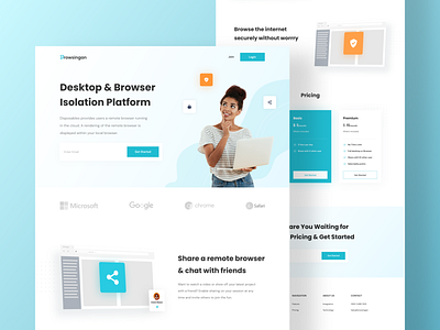 Browsingan - Landing Page