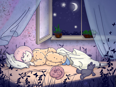 Night F illustration