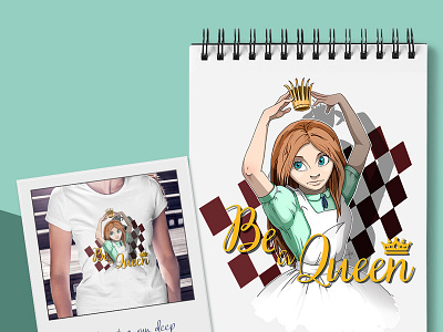 T Shirt BeQueen illustration tshirt art