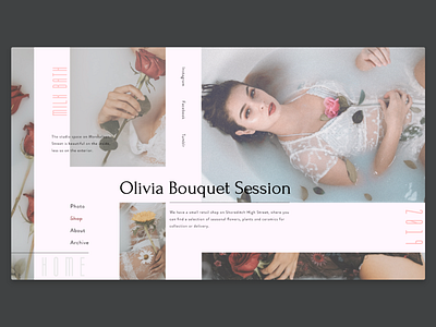 Olivia Bouquet  |  Flowers shop and Photo Session Studio