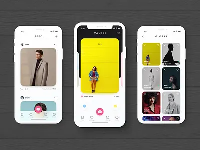 Acquaintances - Dating App app black clean dark dating design gallery graphic minimal minimalism mobile motion online photo pictures site ui ux web white