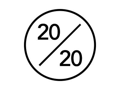 "The 20/20 Story" - Logo branding company logo logo design logotype personal vector