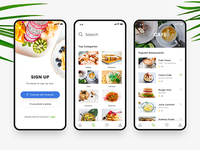 Food App Design