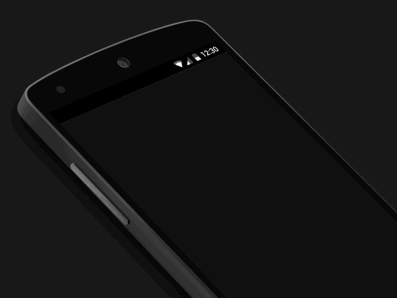 Android News App Concept android app black concept dark material design news nexus 5