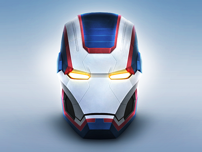 Iron Patriot Helmet helmet icon iron man iron patriot marvel