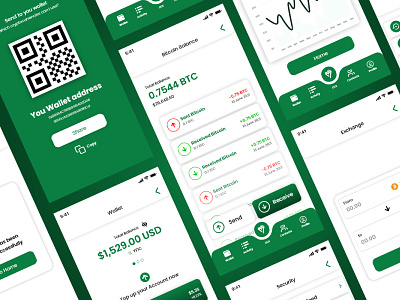 Crypto wallet App design