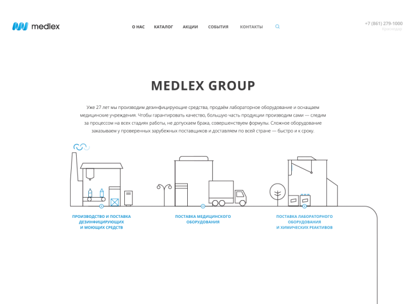 Website development for Medlex