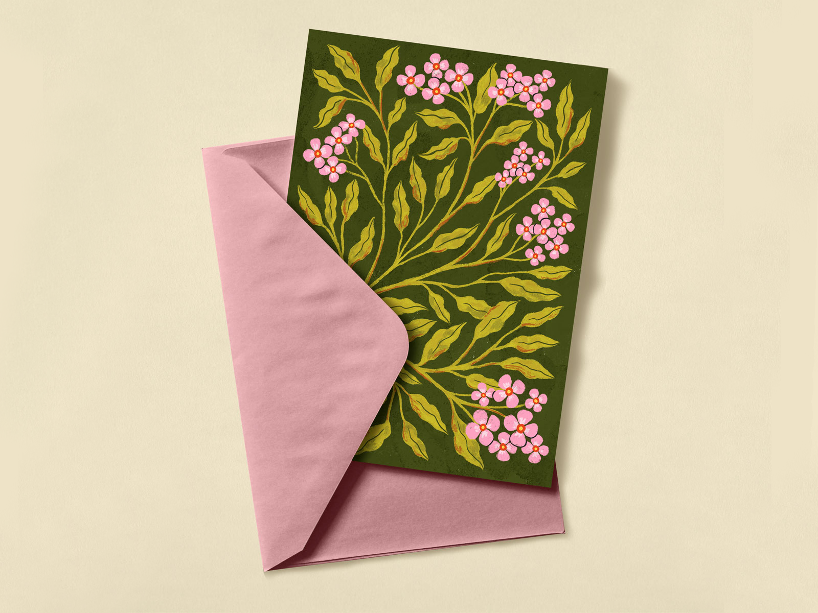 Greeting card design by Auvrea Studio on Dribbble