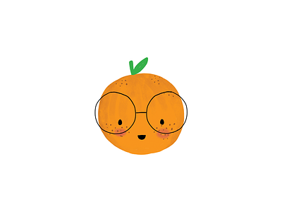 Orange Illustration By Auvrea Illustration On Dribbble