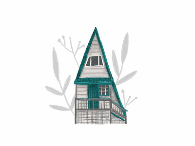 House #8 art cabin children illustration editorial art editorial illustration home home illustration house house illustration illustration living