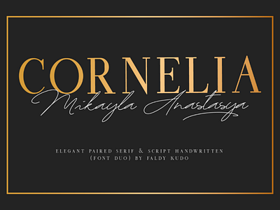 Cornelia Font Duo