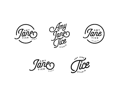 Amy Jane Tice Studio blogger branding design diy logo marketing minimal small business