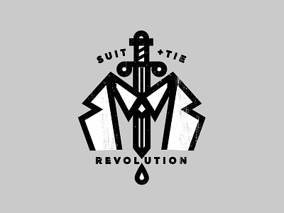 Revolution branding logo minimal