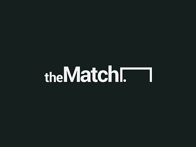 Thematch. branding design icon logo type