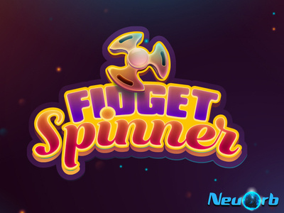 Fidget Spinner adobe illustrator android app background design game design icon illustration ios logo typography ui ux vector