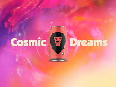 Cosmic Dreams aslan beer bellingham branding brewery can craft beer minimal pnw psychedelic washington