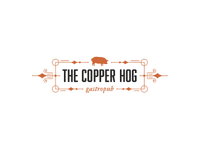 Copper Hog Rebrand bellingham branding gastropub logo pnw