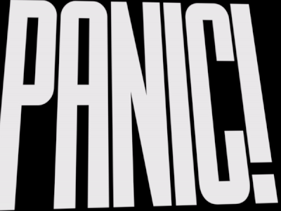 PANIC! 3d gif panic render type