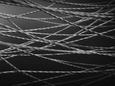 Experimentation of the day - Rope dynamics 3d houdini redshift spline wrap