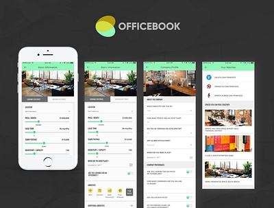 Officebook app app design creative creative design design mobile app design mobile apps ui ux vivekappdesign