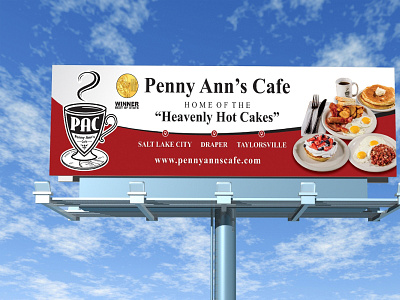 Penny Ann s Cafe creative creative design design graphic design graphics signage signage design vivekgraphicdesign