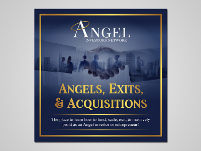 Angel Investors Network banner brochure design creative creative design design flyer design graphic design graphics illustration illustrator leaflet poster vivekgraphicdesign