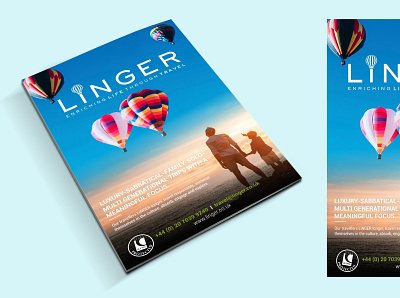 LiNGER banner design catalogue design coreldraw creative creative design design flyer design graphic design graphics illustration illustrator leaflet design photoshop poster design print design typography vivekgraphicdesign