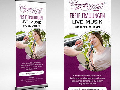 Elegante Worte banner design brochure brochure design coreldraw creative creative design design flyer design graphic design graphics illustration leaflet design photoshop signage typography vivekgraphicdesign