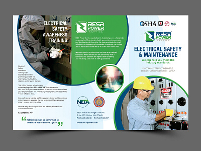 Electrical maintenance and safety banner design brochure design coreldraw creative creative design design flyer design graphic design graphics illustration illustrator leaflet design photoshop vivekgraphicdesign