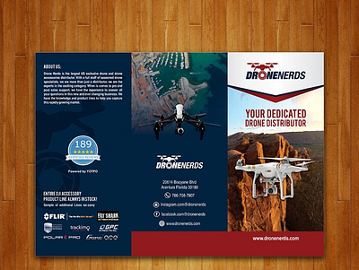 Drone Nerds brochure design catalogue design coreldraw creative creative design design flyer design graphic design graphics illustration illustrator leaflet design photoshop vivekgraphicdesign