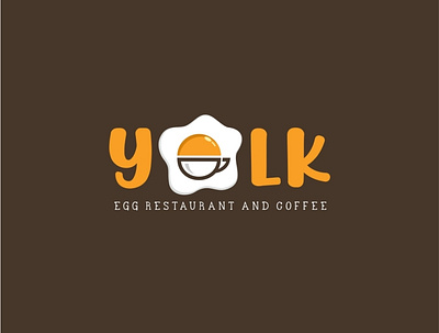 YOLK branding coreldraw creative creative design design design art designer digital signature illustration illustrator log design logo logo design logo mark logodesign logotype photoshop viveklogodesign