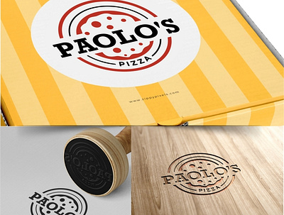 Paolo s Pizza branding coreldraw creative creative design design designer illustration illustrator logo logo animation logo design logo design branding logo designer logo mark logodesign logos logotype photoshop typography viveklogodesign