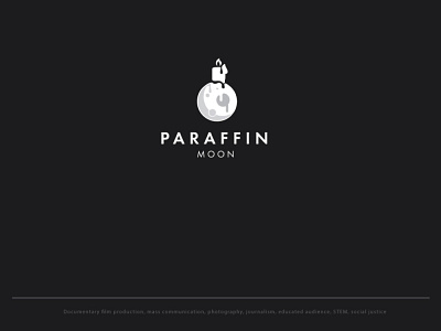 Paraffin moon branding coreldraw creative creative design design designer illustration illustrator logo logo animation logo design logo design branding logo designer logo mark logodesign logos logotype photoshop